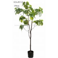 Heart Shape Green Leaves Artificial Ficus Tree 120CM 150CM 180CM 210CM
