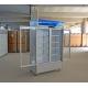 110V/60HZ Voltage Commercial Refrigerated Drinks Display Case with R290a Refrigerant