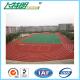 400 Meters outdoor sports flooring Full Polyurethane System Athletic