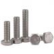 Stainless Steel M6 Hex Head Bolts With 12mm Thread Length