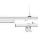 Retail Stores Led Linear 3000mm Track Lighting Rail With Track Spot Light