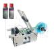 Adhesive Round Bottle Labeling Machine Semi Automatic Bottle Labeler