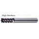 High Hardness Milling Machine Accessories , 6mm - 20mm High Performance Milling Tool Bits