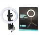 10 levels ABS Alloy 12W 10 Inch Ring Light With Stand