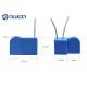 Customized ABS / Nylon HF / UHF Rfid Cable Tie Tag Self - Locking In Blue Color