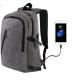 Custom Logo Mens Anti Theft Business Laptop Backpack With USB Charging Port