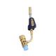 Portable Brass Nozzle UP3000 Heating Torch with Propane Flame Self Ignition Hand Holder