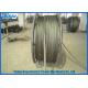 22mm Breakage Tension 320kN Anti twist Wire Rope Galvanized Steel High Voltage Line Stringing