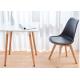 Stain Resistant PU Dining Chair With Solid Beech Wood Frame