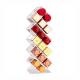Fish Shape Clear Lipstick Organizer Tower, Lip Gloss Storage Holder Stand for 16 Lip Sticks, Perfect for Makeup Cosmetic