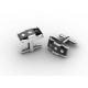 Tagor Jewelry Top Quality Trendy Classic Men's Gift 316L Stainless Steel Cuff Links ADC51