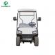 Latest design electric golf trolley seat 2 PU seater golf club application golf trolley with vacuum tire wheels