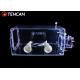 Acrylic Transparent Isolation Laboratory Glove Box Dust Proof Without Vacuuming