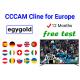 EX-YU Egygold CCCam Cline Oscam For Eutelsat W2 Polaris Satellite TV Channels