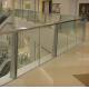 Beautiful Internal Frameless Glass Balustrade Handrail Modern Style