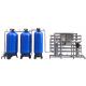 Blue Fiber Glass 3TPH Water Softener System For Underground Water Purification