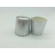 Oil - Proof Laser Cut Cupcake Holders , Silver Foil Cupcake Liners Food Container