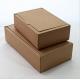 New design brown craft packing box folding product packaging box