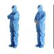 Fluid Resistant Breathable SMS Disposable Isolation Gowns
