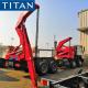 TITAN side loader 20ft container side lifter truck trailer for sale