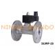 SUWF-25 1'' Flange Mounted Stainless Steel Solenoid Valve 24V 220V