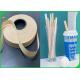 Natural FDA 60g 15mm MG Brown Kraft Paper For Waterproof Paper Straws