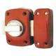 Painting Finish Iron Security Rim Lock For Home Entrance With Custom Color