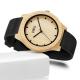 Portable Handcrafted Original Wood Watch , Auto Date Miyota Quartz Watch