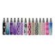 Colorful wholesale factory price new electronic cigarette battery ego series battery