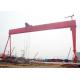 Shipbuilding Travelling Gantry Crane Electric Q235 Q345 Steels Heavy Lifting Load