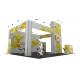 Modern Custom Tradeshow Booth Portable Waterproof Stable Aluminum Tube