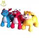 Hansel plush riding animals for sale and adult ride on toys manufacture with plush animals ride for mall
