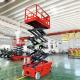 Construction Site Self Propelled Lifts 230KGs Mobile Scissor Lift Platform