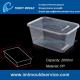 thin wall plastic lunch food storage containers /plastic rectangular boxes mould 2000ml