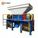 Double Shaft Shredder Machine for Multifunctional Used Tire Shredding and Recycling