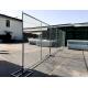 6x10ft Removable Silvery White Chain Link Temporary Fence