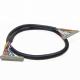Custom Hirose LCD Display LVDS Cable Assembly Df13 1.25mm Pitch Socket DF20-20DS-1C 20 Pin