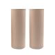 Reusable Lightweight Kraft Paper Cylinder Containers With Metal Lid