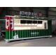 20GP LCD Display Breakfast Shop Prefab Shipping Container House