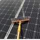 Photovoltaic Quick Plug 12M Aluminum Pole Solar Panel Cleaning Brush