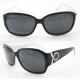 Lightweight Acetate Frame Sunglasses , Black Polarized Sunglasses