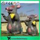 Decorative Inflatable Cartoon Characters Durable Inflatable Advertising Mouse