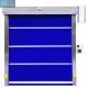                  Factory Warehouse Rolling Shutter Industrial Pull Cord Rapid Action PVC High Speed Door             