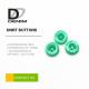 10mm Small Fancy Shirt Buttons , Green Resin Buttons Lightweight ISO 9001 Approved
