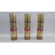 Clear Plastic Packaging Tube Coating Aluminum Cosmetic Tubes Golden Shiny Material