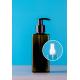 270ml Cheap Cosmetic Darlk Brown Plastic Toner Water Bottle Perfume Bottle with Fine Mist Sprayer