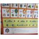 Hard PVC Arabic Alphabet Chart for beginner and muslim Kids Learning word, song