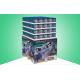 Full Size Corrugated Pallet Display , Cardboard Display Stand Promoting 3D VR Headset