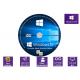 Microsoft Windows 10 Pro Upgrade Key With DVD 64 32 Bit Life Long Support