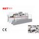 Industrial Stainless Foil Stamping Embossing Machine With Preparatory Stage